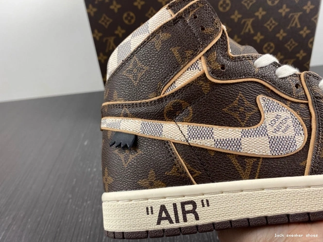 Cheap LUCY 1 Jordan OFF-WHITE Air LV x 0709
